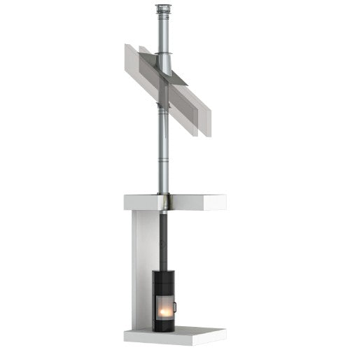 Tecnovis conduit double paroi isolé Ø100 mm