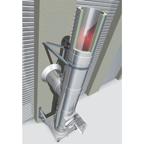 Raab DW-Alkon conduit double paroi Ø130 mm