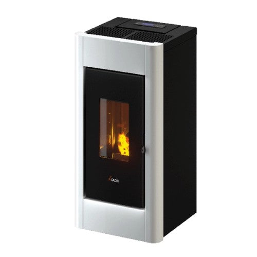 Poêle à granulés étanche Cadel Sweet 7, 7 kW, WiFi, Ecodesign 2022