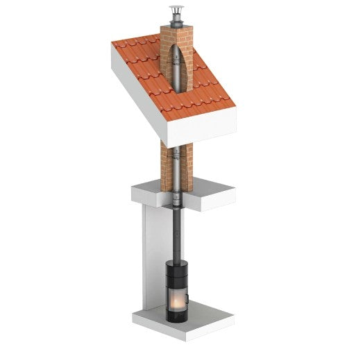 Tecnovis tubage inox rigide Ø200 mm
